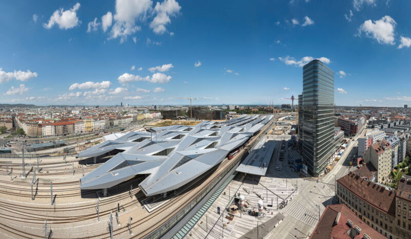 Blitzschutz für den Hauptbahnhof Wien